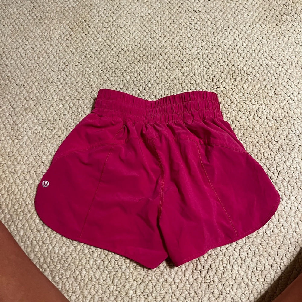 lululemon track short 3in